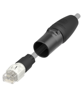 NEUTRIK NE8MXR-B-TOP Ethernet Cable Connectors