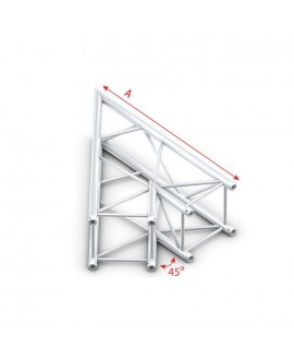Milos Pro-40 Square F - Corner 45° Pro-40 Square