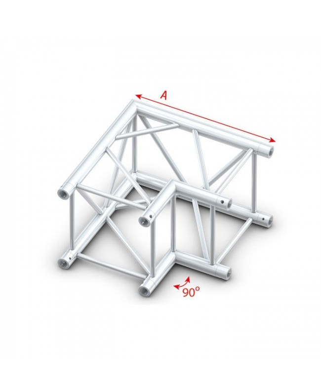 Milos Pro-40 Square F - Corner 90° Pro-40 Square