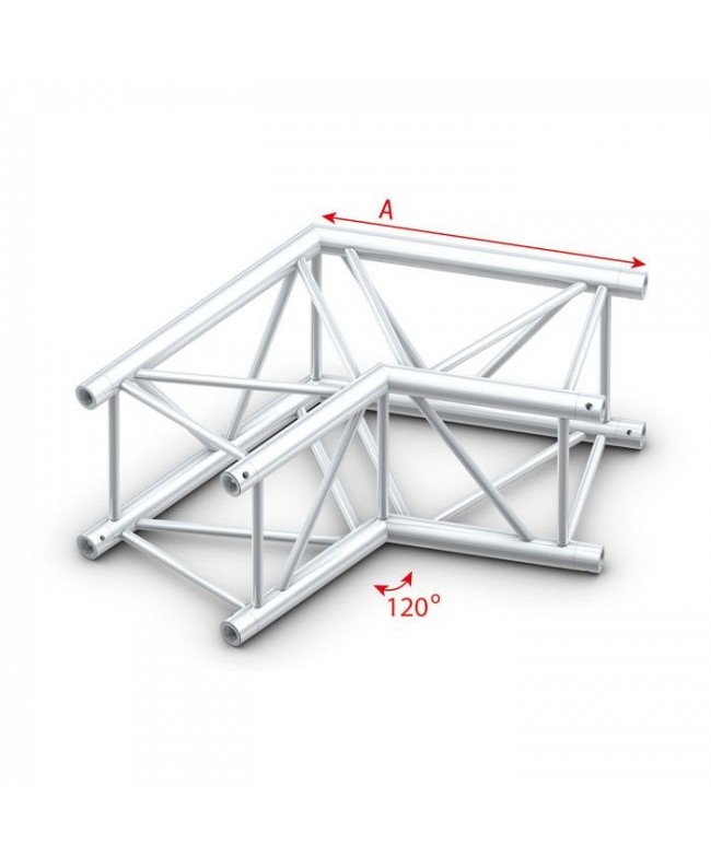 Milos Pro-40 Square F - Corner 120° Pro-40 Viereck