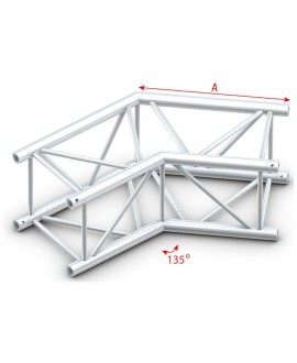 Milos Pro-40 Square F - Corner 135° Pro-40 Viereck