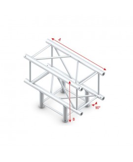 Milos Pro-40 Square F - T-Cross 3-way 90° Pro-40 Square