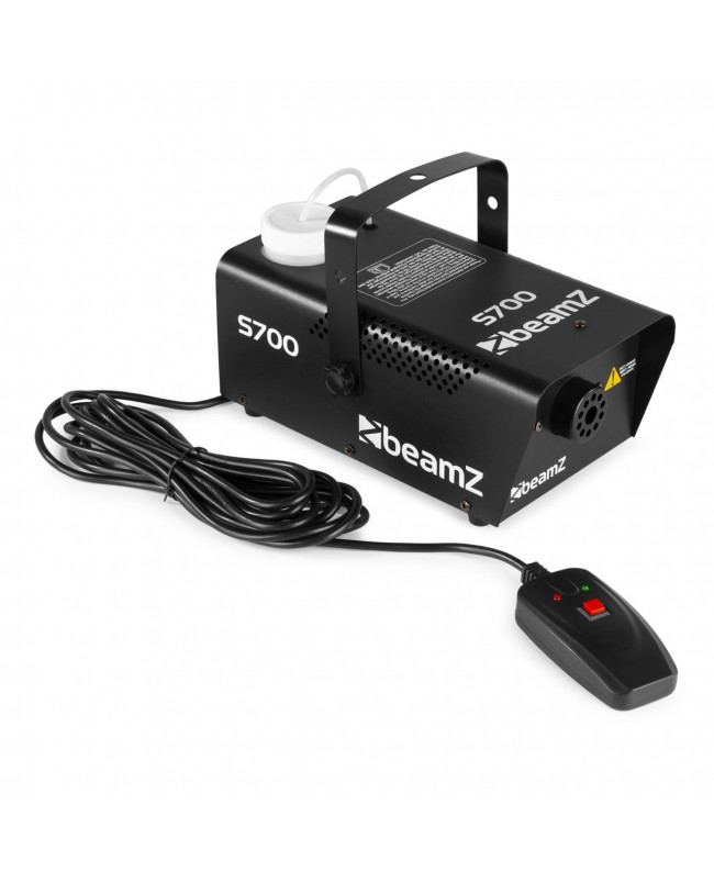 Beamz S700 include 500ml fluid Foggers