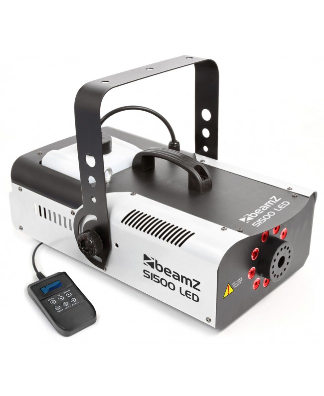 Beamz S1500LED 9X3W RGB DMX Macchine per nebbia
