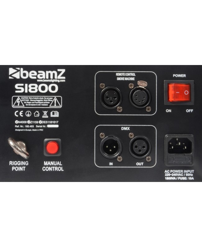 Beamz S1800 Macchine del fumo verticali