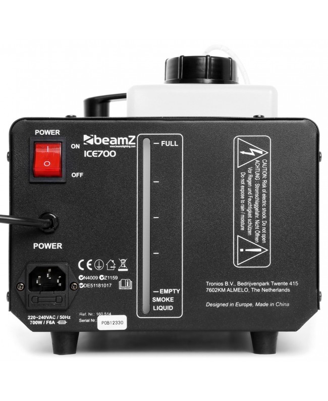 Beamz Ice700 Fog machines
