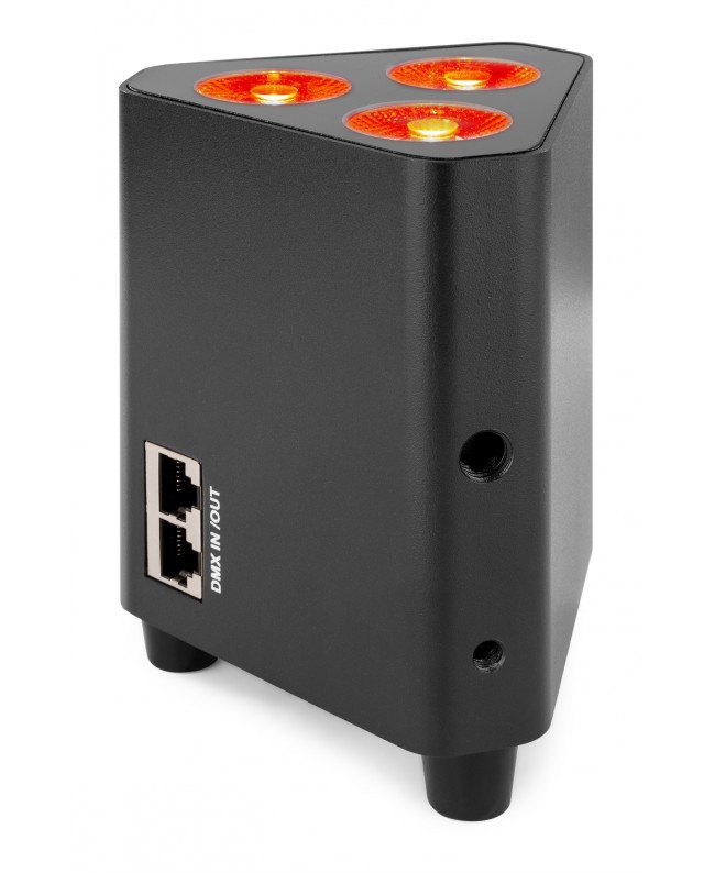 Beamz BBP93 Uplight 3x10W 4in1 DMX IRC Battery Lights