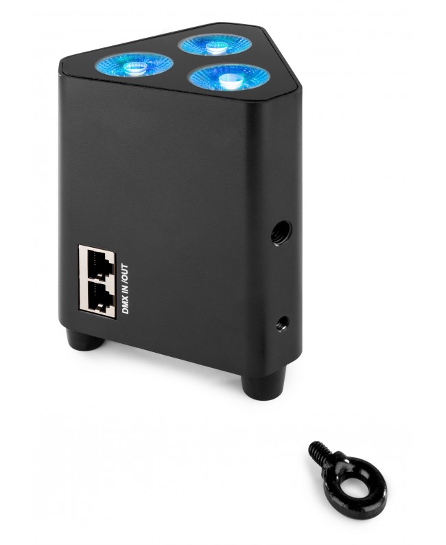 Beamz BBP93 Uplight 3x10W 4in1 DMX IRC Battery Lights