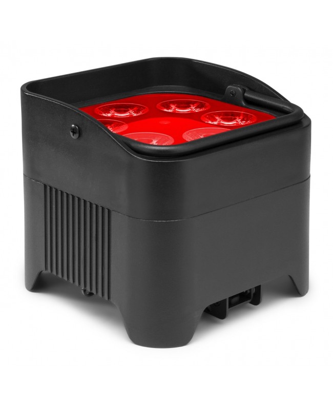 Beamz BBP96SB Uplight 6x12W 6in1 EL IRC Fari LED a batteria