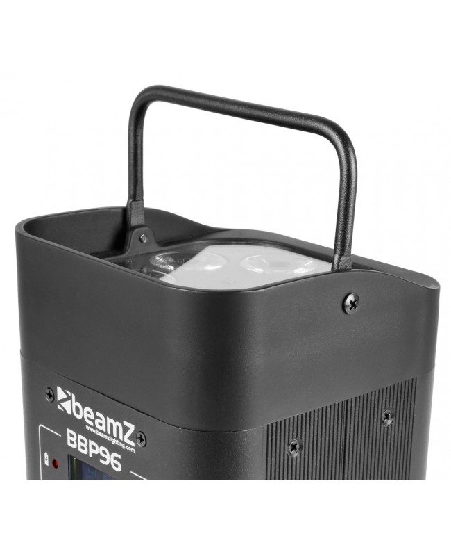 Beamz BBP96 Uplight 6x12W 6in1 EL IRC Battery Lights