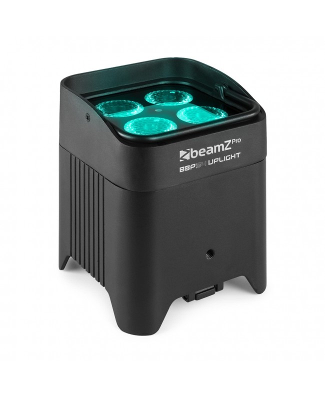 Beamz BBP54 Uplight IP65 4x12W 6in1 Libat Batteriebetriebene Leuchten