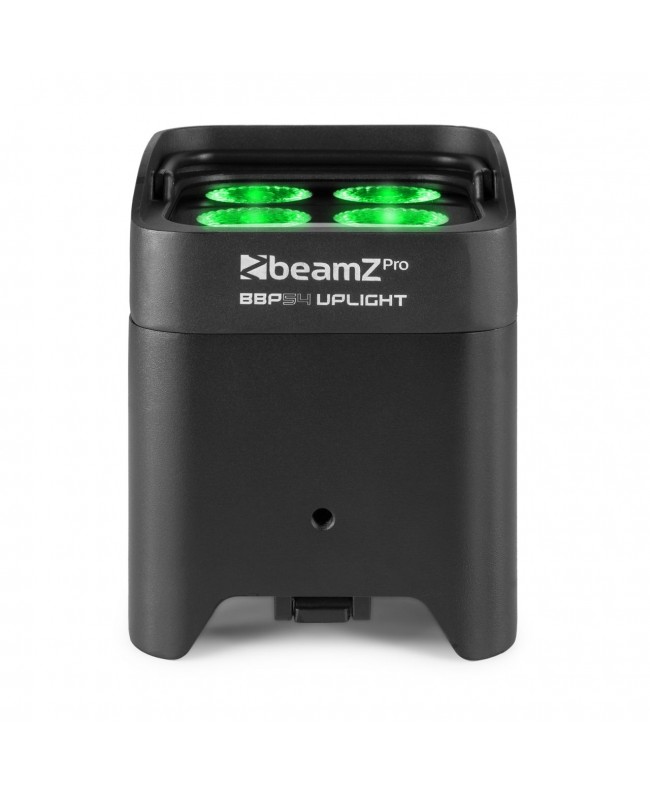 Beamz BBP54 Uplight IP65 4x12W 6in1 Libat Batteriebetriebene Leuchten