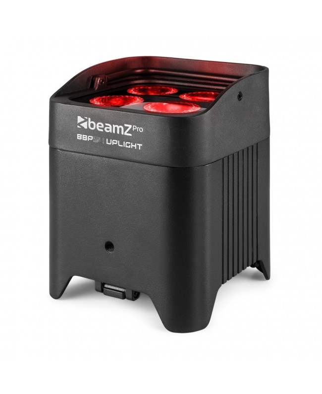 Beamz BBP54 Uplight IP65 4x12W 6in1 Libat Batteriebetriebene Leuchten