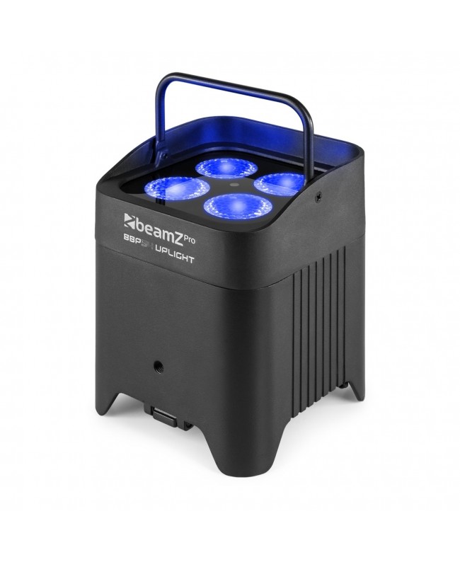 Beamz BBP54 Uplight IP65 4x12W 6in1 Libat Batteriebetriebene Leuchten