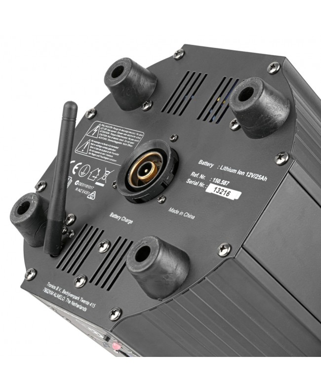 Beamz BBP60 Uplight Set 6pc.9x12W 6in1 FC Fari LED a batteria