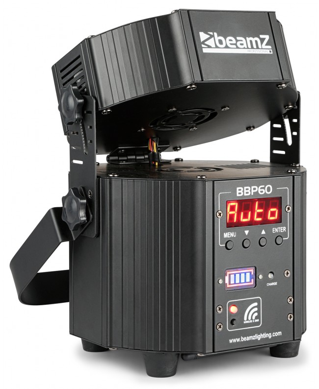 Beamz BBP60 Uplight Set 6pc.9x12W 6in1 FC Battery Lights