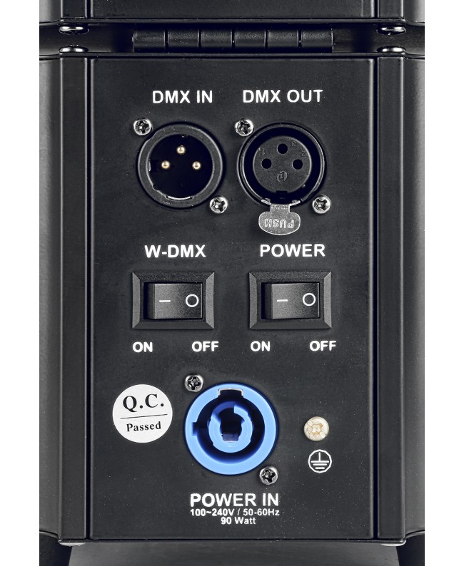 Beamz BBP60 Uplight Set 6pc.9x12W 6in1 FC Battery Lights