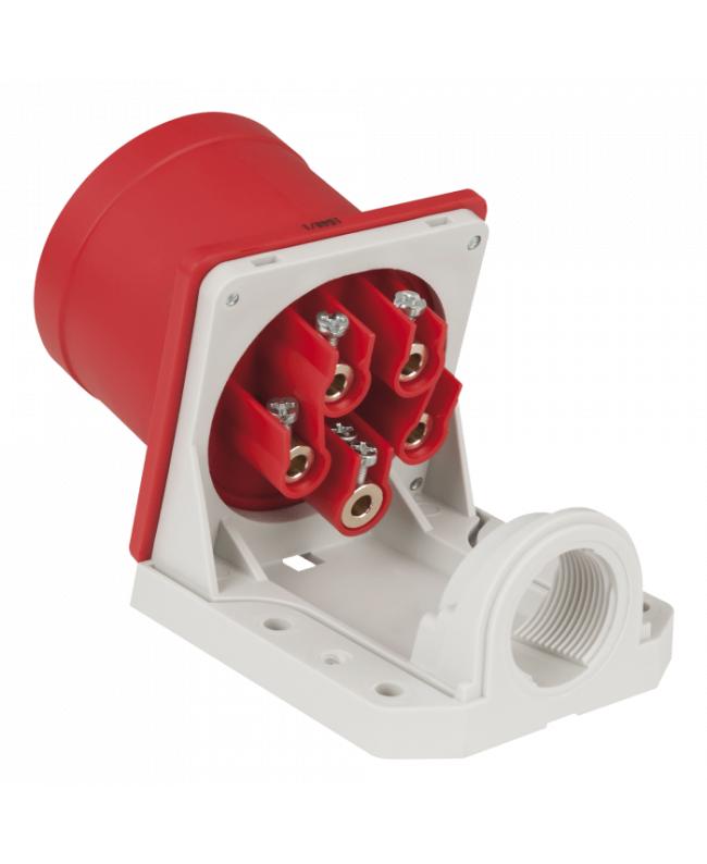 PCE CEE 16 A/400 V 5P Wallmount - male CEE Cable Connectors