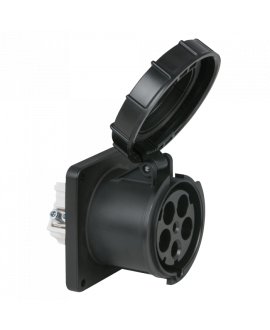 PCE CEE 125 A/400 V 5-pin Socket female CEE Cable Connectors