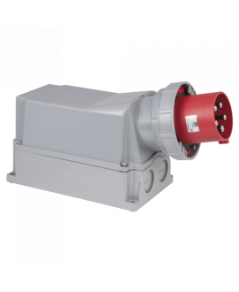 PCE CEE 125 A/400 V 5P Wallmount - male CEE Cable Connectors