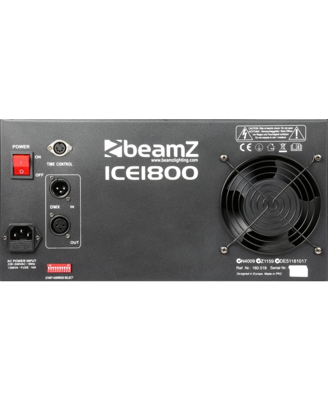 Beamz ICE1800 Macchine per fumo basso