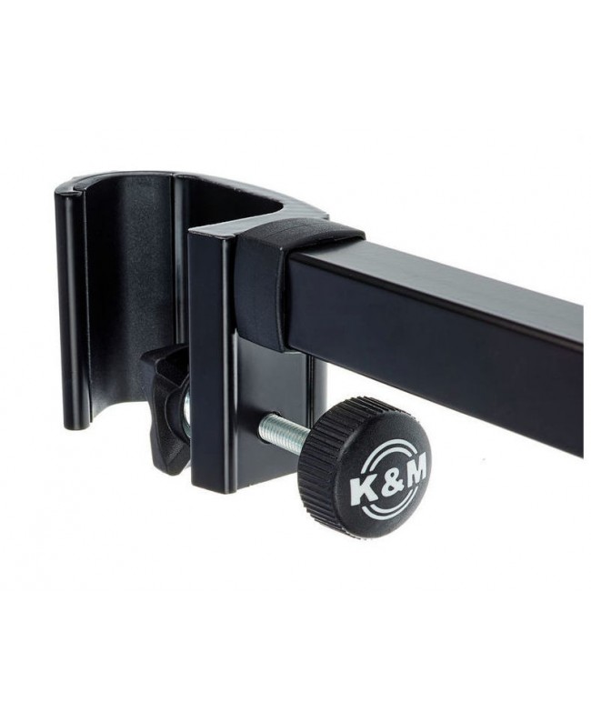 K&M 19715 Supporto di serraggio universale - nero Accessori