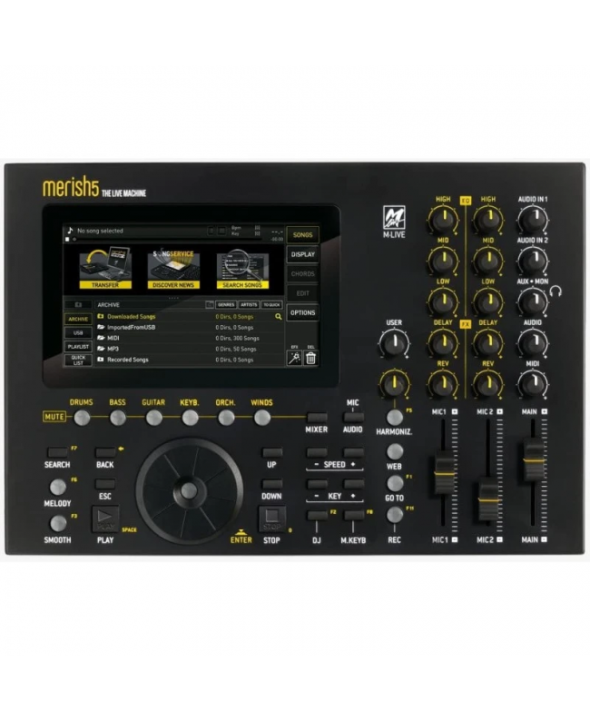 M-Live Merish 5+ Plus Sequencer Audio Player