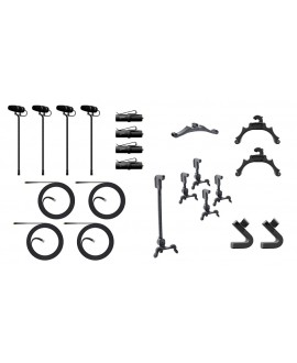 DPA 4099 Classic Touring Kit 4M Instrument Microphones