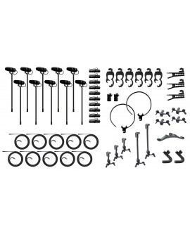 DPA 4099 Core Rock Touring Kit 10M Instrument Microphones