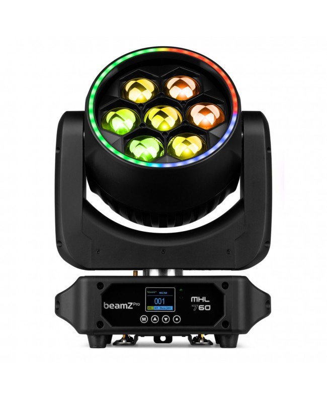BeamZ MHL760 Teste mobili Wash