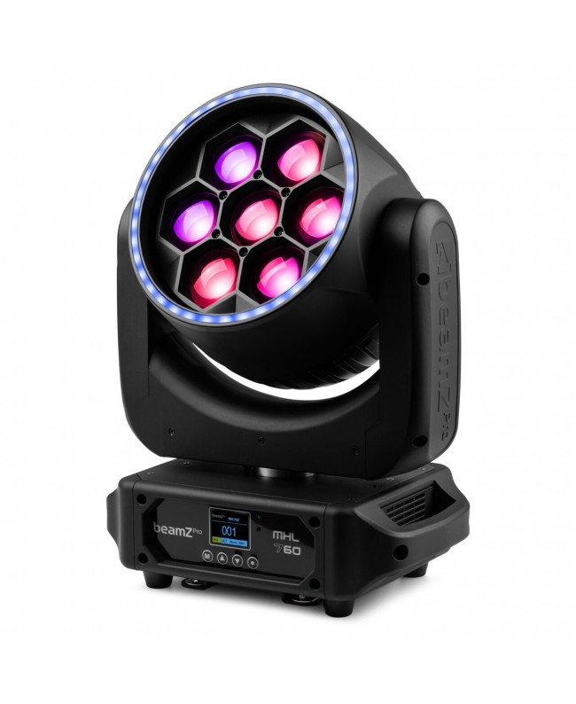 BeamZ MHL760 Teste mobili Wash