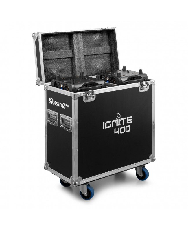 BeamZ IGNITE400LED with flight case Teste mobili Spot