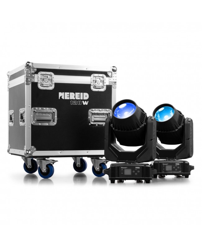 BeamZ NEREID120 with flightcase Teste mobili Beam