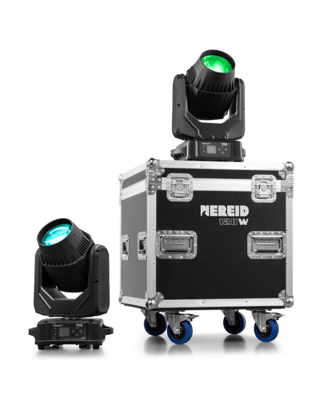 BeamZ NEREID120 with flightcase Teste mobili Beam