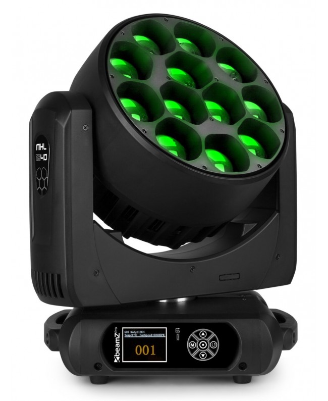 BeamZ MHL1240 Teste mobili Wash
