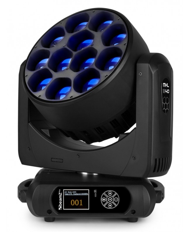 BeamZ MHL1240 Teste mobili Wash