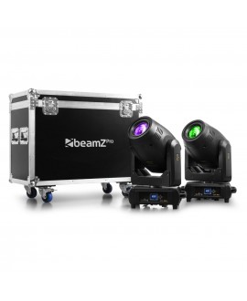 BeamZ IGNITE300 LED with flightcase Teste mobili Spot
