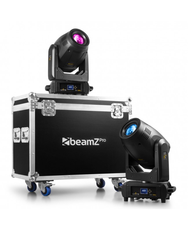 BeamZ IGNITE300 LED with flightcase Teste mobili Spot