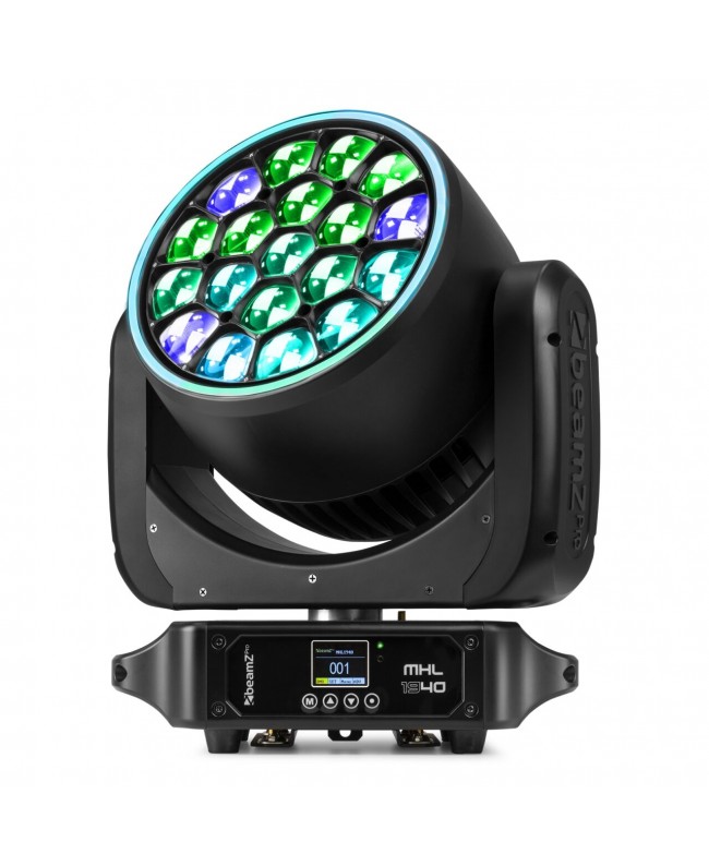 BeamZ MHL1940 LED with flightcase Teste mobili Wash