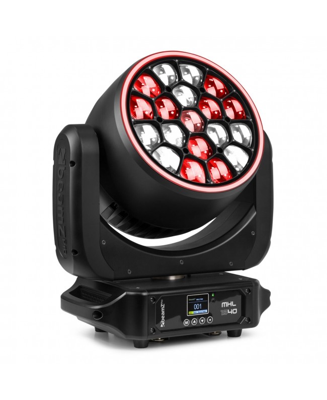 BeamZ MHL1940 LED with flightcase Teste mobili Wash