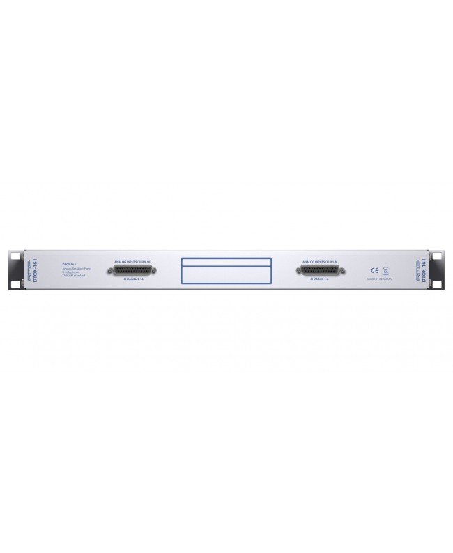 RME DTOX-16 I Accessori