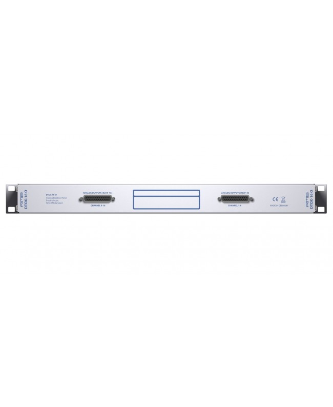 RME DTOX-16 O Accessori