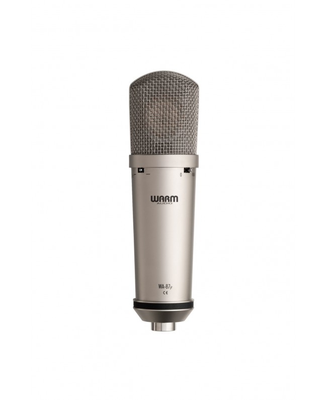Warm Audio WA-87JR Nickel Microfoni a condensatore diaframma largo