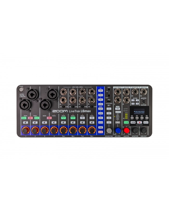 Zoom L6max Mixer digitali