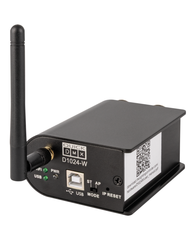 Showtec Quick DMX D1024-W Controller Software