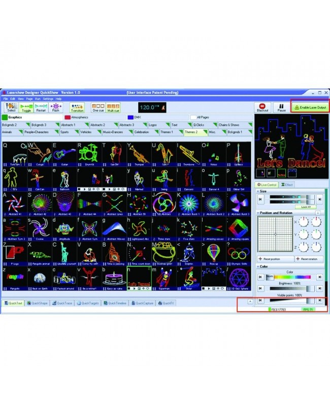 Pangolin FB4DMXQS Controller Software