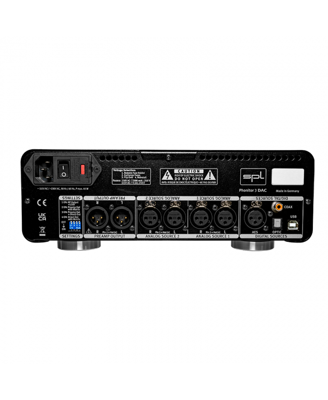 SPL Phonitor 3 DAC Headphone Amplifiers