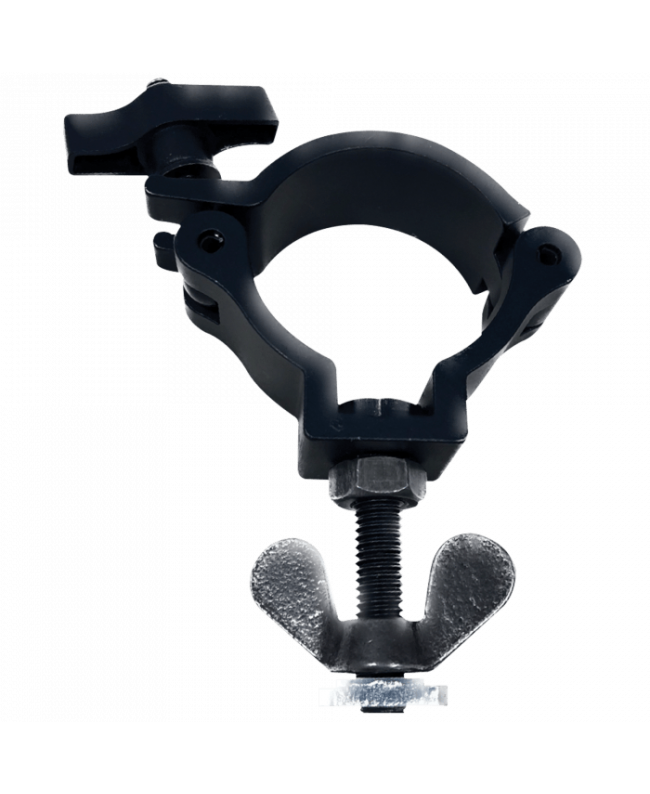 Wentex Eurotrack Halfcoupler mit schwarzer Schraube M10x3 5 und Gleitmutter Eurotrack