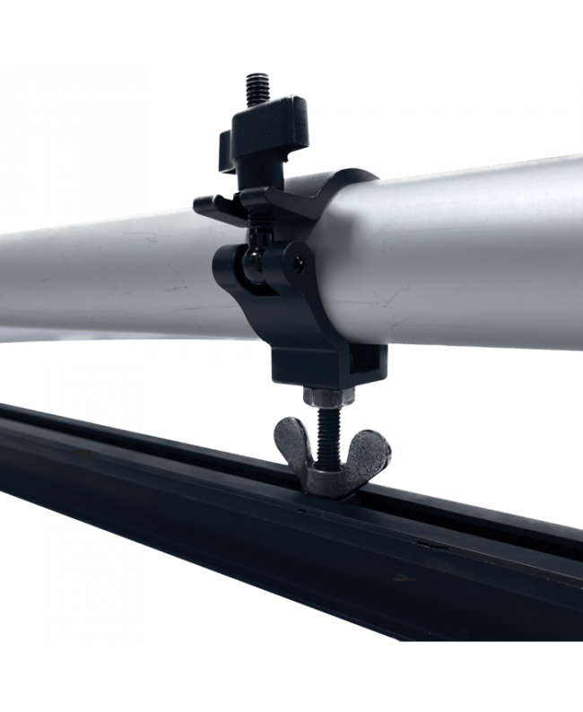 Wentex Eurotrack Halfcoupler mit schwarzer Schraube M10x3 5 und Gleitmutter Eurotrack