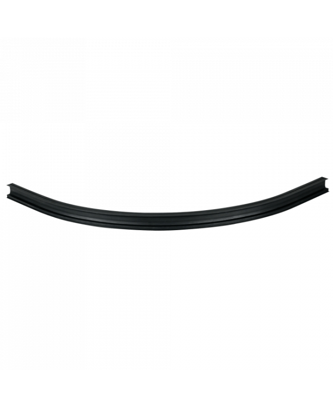 Wentex Eurotrack - Curve 90° 1 m - nero Eurotrack